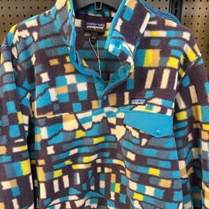 Patagonia synchilla men’s button sweater size L